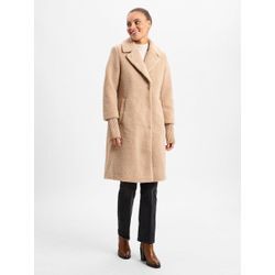 comma casual identity Teddymantel Damen, beige