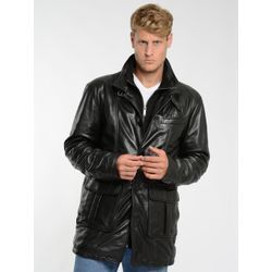 JCC Lederjacke Herren, schwarz