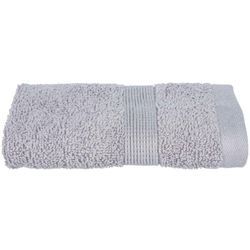 Gästehandtuch Essentiel - 450 g/m² Baumwolle - maulwurfsgrau 30 × 50 cm - Atmosphera créateur d'intérieur