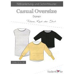 Fadenkäfer Schnitt "Casual Oversize" für Damen