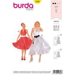 burda Schnitt 2393 "Marilyn-Kleid"