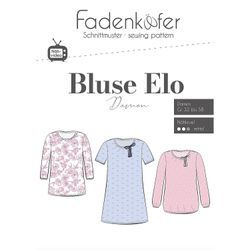 Fadenkäfer Schnitt "Bluse Elo" für Damen