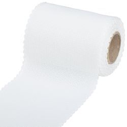 Aida-Stickband, weiß, Breite: 10 cm, 5m-Rolle