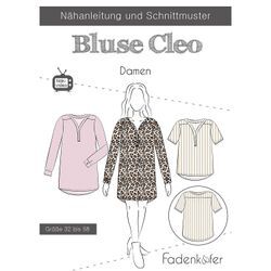 Fadenkäfer Schnitt "Bluse Cleo" für Damen