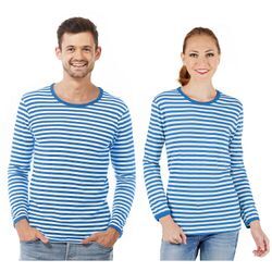 Langärmeliges Ringelshirt "Blue Stripes" unisex