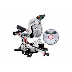 Kappsäge kgs 305 m Set, incl. 2x Sägeblatt, Spänefangsack, Zubehör, Karton - Metabo