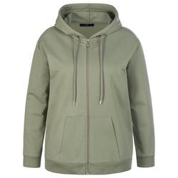 Hoodie-Sweatjacke Emilia Lay grün