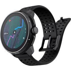 Smartwatch SUUNTO "Race Edelstahl", schwarz (all schwarz), Smartwatches