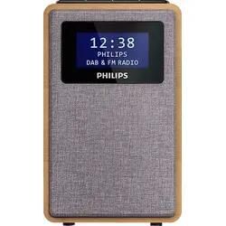 PHILIPS R5005 Radiowecker, Autom. digitales Tuning, DAB+, FM, Holzgehäuse