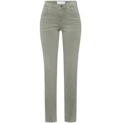 Regular Fit Slim Leg-Jeans Modell Cici ANGELS grün, 23