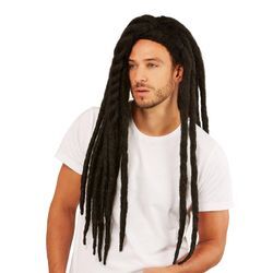 Langhaarperücke "Dreadlocks", schwarz