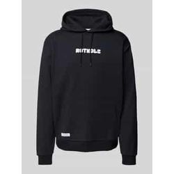 Regular Fit Hoodie mit Label-Stitching