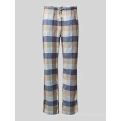 Regular Fit Pyjama-Hose mit Tunnelzug