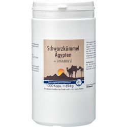 Schwarzkümmel Ägypten + Vitamin E 1000 ST