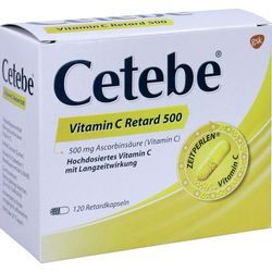 Cetebe Vitamin C Retard 500 120 ST