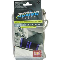 Bort Activecolor Daumen-Hand-Bandage Schwarz Large 1 ST