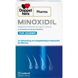 Minoxidil Doppelherzpharma 50 mg/ml Lsgzanadh Mann 180 ML