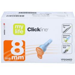 Mylife Clickfine Pen Nadeln 8 Mm 31 G Diamond Tip 100 ST