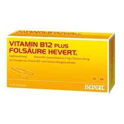 Vitamin B12 + Folsäure Hevert 40 ST