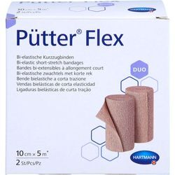 Pütter Flex Duo Binde 10 cmx5 M 2 ST