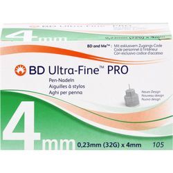 Bd Ultra-Fine pro Pen-Nadeln 0.23 Mm (32G) X 4 Mm 105 ST