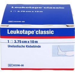 Leukotape Classic 3.75 cmx10 M Weiß 1 ST