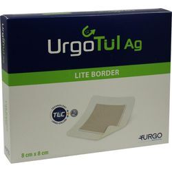 Urgotül Ag Lite Border 8x8cm 10 ST