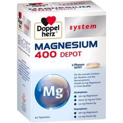 Doppelherz Magnesium 400 Depot System 60 ST