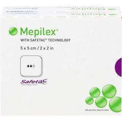 Mepilex 5x5 cm Schaumverband 10 ST