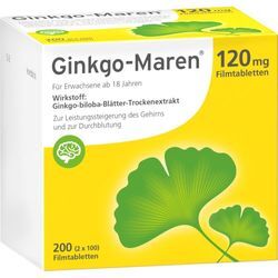 Ginkgo-Maren 120 mg 200 ST