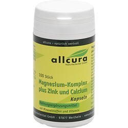 Magnesium Komplex Kapseln mit Zink+calcium 100 ST