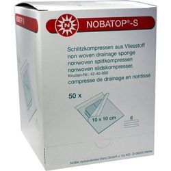 Nobatop S 710x10cm Sterile Kompressen 100 ST