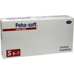 Peha-Soft Nitrile White Unters.handsch. S Unst.pfr 100 ST