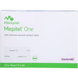 Mepitel One Silikon Netzverband 7.5x10 cm 10 ST