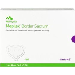 Mepilex Border Sacrum Schaumverb.haft.16x20 cm St. 10 ST