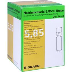 Natriumchlorid 5.85% Mpc 20ml 400 ML