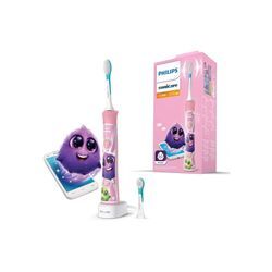 Philips Sonicare for Kids elektrische Zahnbürste - Schallzahnbürste mit Timer, App-Unterstüzung und Bluetooth