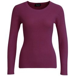 Damen Pullover aus Rippstrick