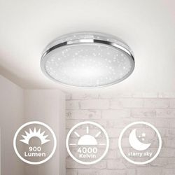 Led Deckenlampe Sternenlicht Sternenhimmel Leuchte 10W Wohnzimmer Kinderzimmer - B.k.licht