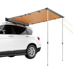 Mophorn - vevor Sonnensegel Wohnwagen 2x2,5m Sonnenvordach Wohnmobil UV50+ UV-Schutz Markise 280-G Polyester-Gewebe Vorzelt PU3000mm Wasserdicht