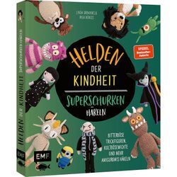 Buch "Helden der Kindheit – Das Häkelbuch der Superschurken"