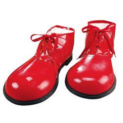 Riesen-Clownschuhe, rot