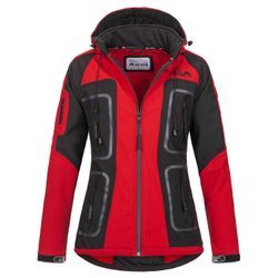 Arctic Seven Softshelljacke Damen Baumwolle, rot