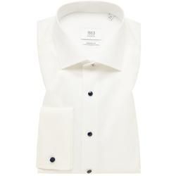 MODERN FIT Luxury Shirt in champagner unifarben, champagner, 40