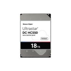 WESTERN DIGITAL HDD-Festplatte "Ultrastar DC HC550 18TB SAS", SAS Interface, Festplatten, silber, 16TB