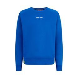 Derbe Langarm-Sweatshirt Herren Baumwolle, blau