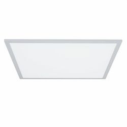 Panel led Deckenleuchte Tageslicht Deckenlampe Wohnzimmerleuchte Fernbedienung, Memoryfunktion cct dimmbar, flach weiß eckig, 1x led 35W 2870Lm