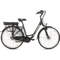 E-Bike VOGUE BIKE "Basic" Gr. 48, schwarz, E-Bikes, 48cm, 28 Zoll (71,12cm), Pedelec, Elektrofahrrad für Damen u. Herren