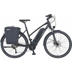 E-Bike PROPHETE "Entdecker PowerEdition" Gr. 52, schwarz, E-Bikes, 52cm, 28 Zoll (71,12cm), Pedelec, Elektrofahrrad für Damen u. Herren