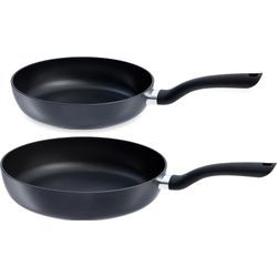 Pfannen-Set FISSLER "Cenit", schwarz, Ø:28cm, Pfannen